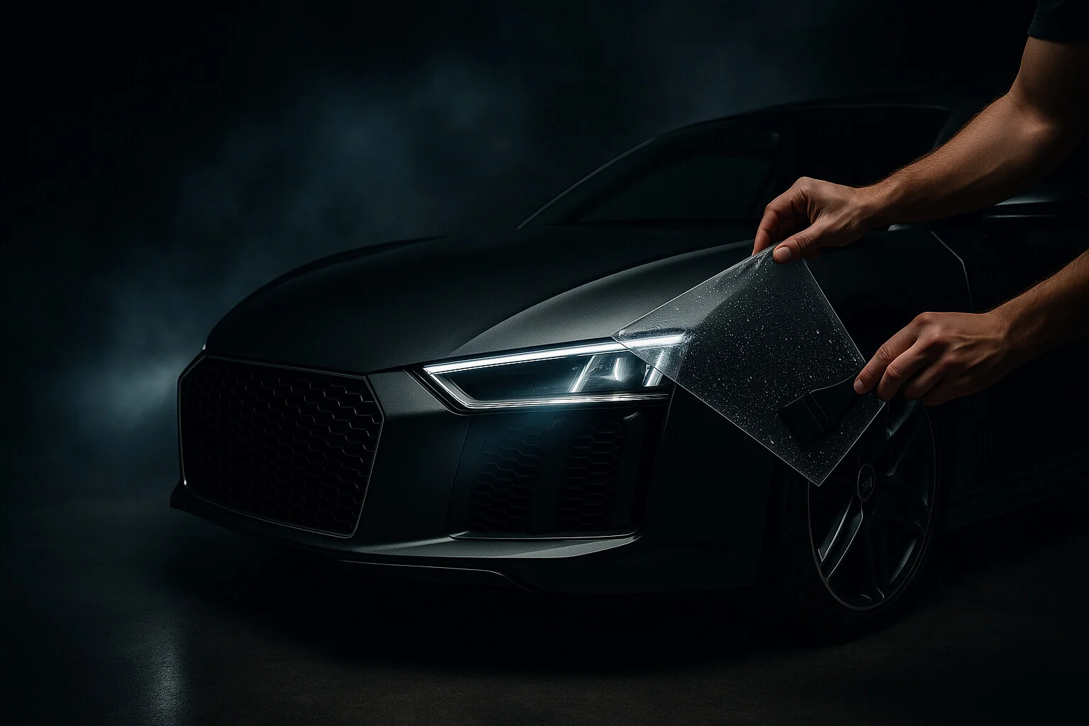 Audi R8 mit XPEL Lackschutzfolie