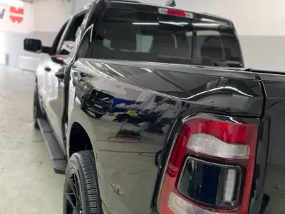 Heckbereich nach professioneller Politur