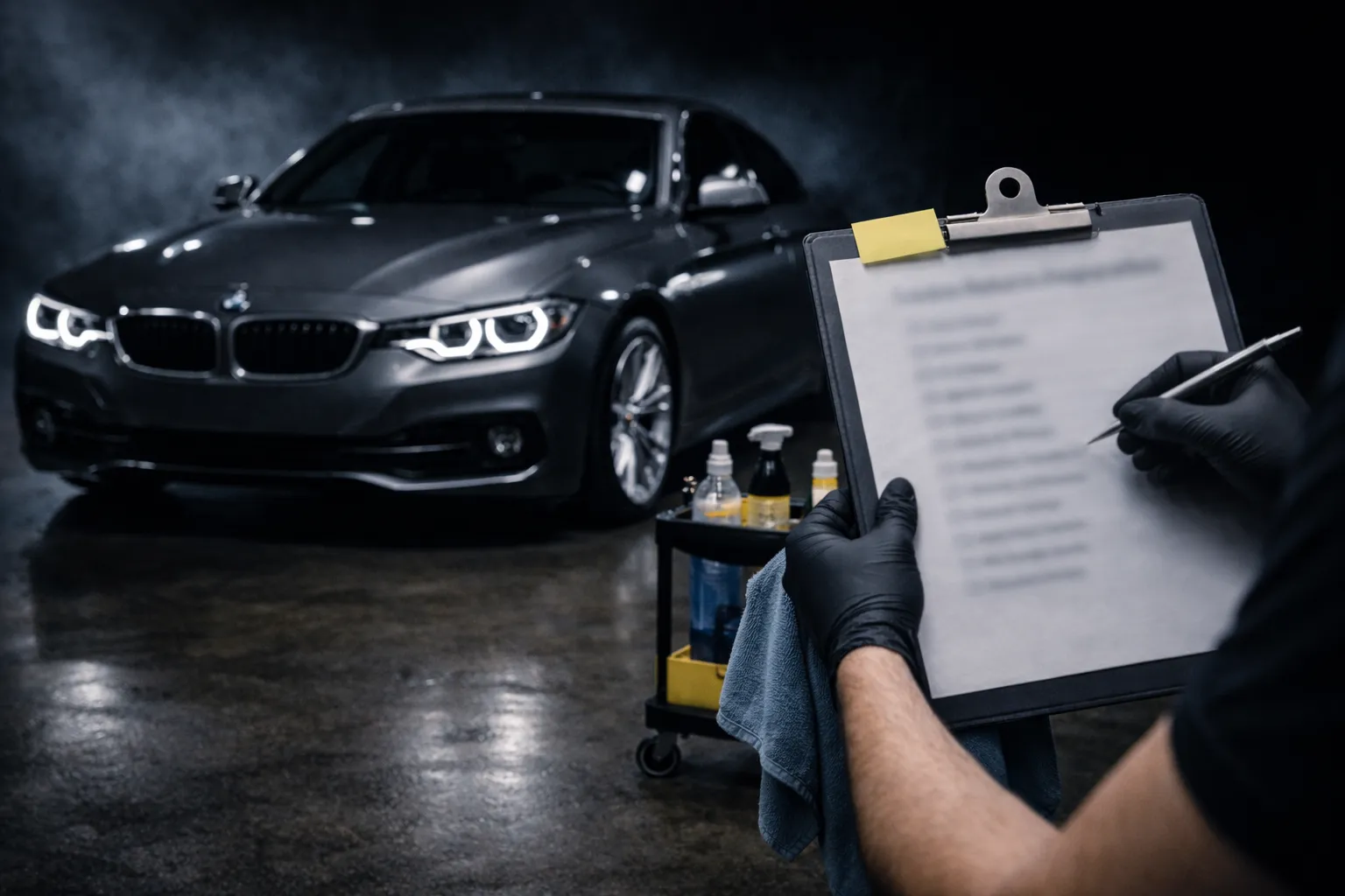 Leasingfahrzeug bei der Rückgabe